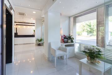 Lobby sitting area