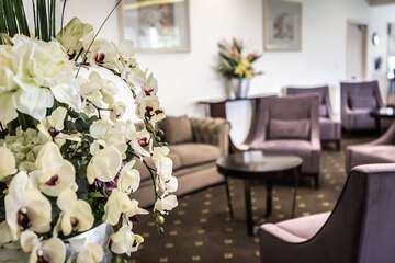 Lobby sitting area