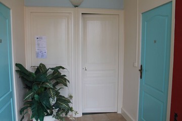 Interior entrance