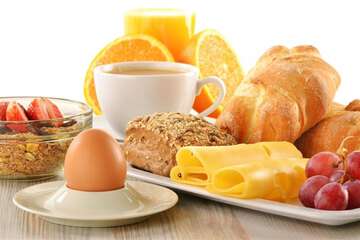 Breakfast buffet