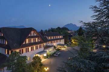 Front of property - evening/night