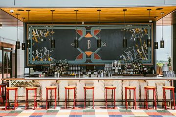 Poolside bar