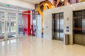 Interior entrance