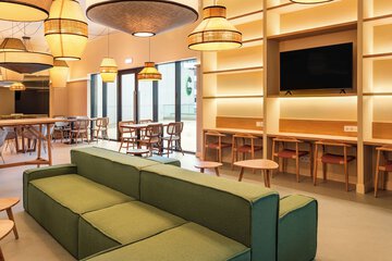 Lobby sitting area