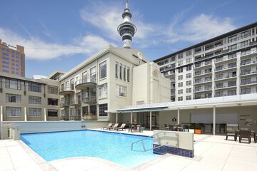 Rooftop pool