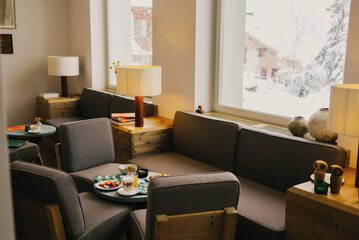 Lobby sitting area