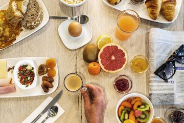 Breakfast area