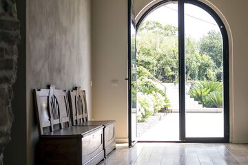 Interior entrance