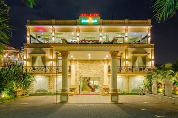 Front of property - evening/night