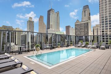 Rooftop pool
