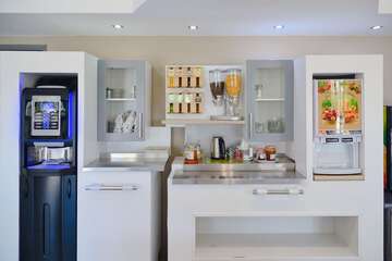 Breakfast area