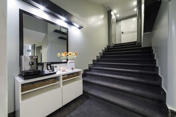 Interior entrance