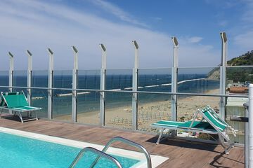 Rooftop pool