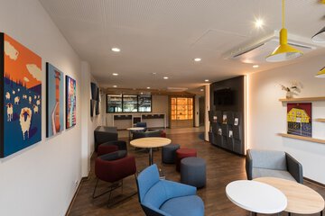 Lobby sitting area