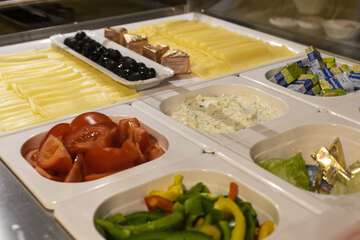 Breakfast buffet