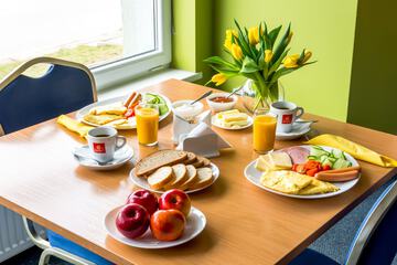 Breakfast area
