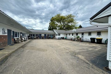 Front of property - evening/night