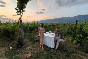 Couples dining