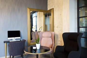 Lobby sitting area