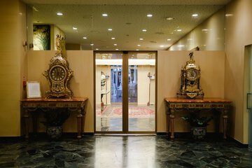 Interior entrance