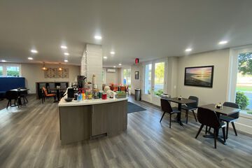 Breakfast area