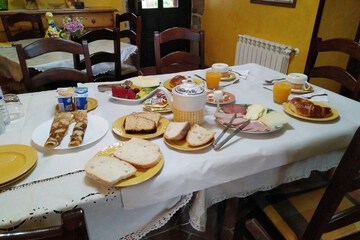 Breakfast area
