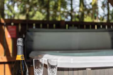 Private spa tub
