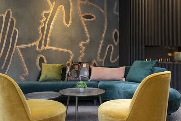 Lobby sitting area