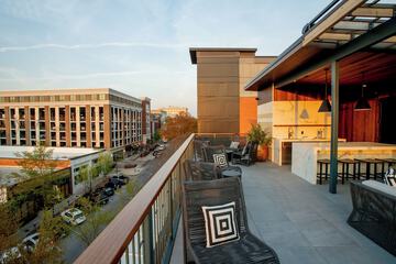 Rooftop terrace