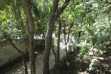 outside