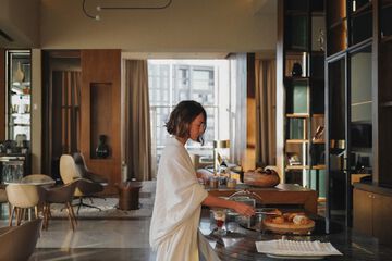 Breakfast area