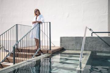 Rooftop pool