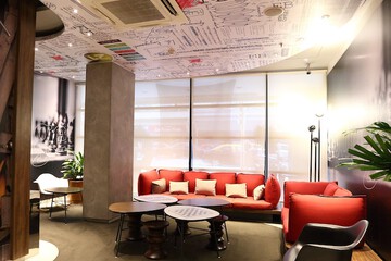 Lobby sitting area