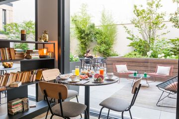 Breakfast area