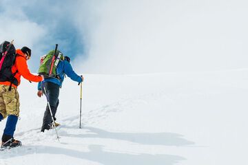 Snowshoeing