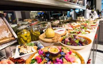 Breakfast buffet