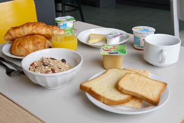 Breakfast buffet