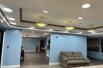 Lobby sitting area