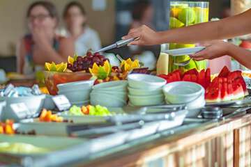 Breakfast buffet