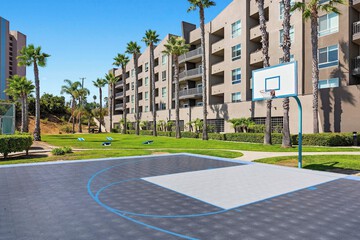 Basketball court