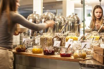 Breakfast buffet