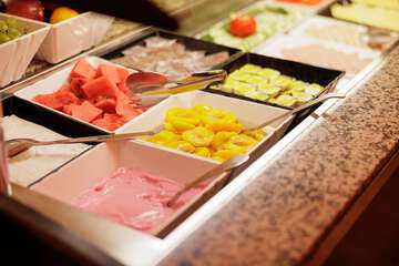 Breakfast buffet