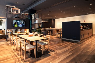 Breakfast area