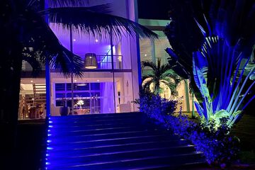 Front of property - evening/night