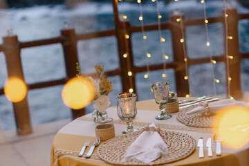 Couples dining
