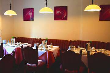 Breakfast area