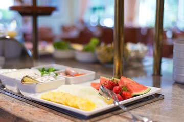 Breakfast area