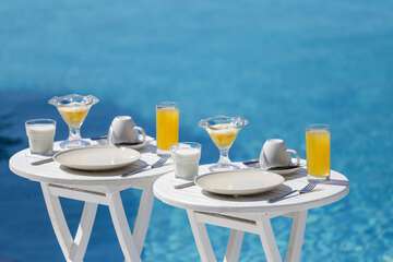 Breakfast area