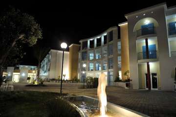 Front of property - evening/night