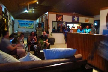Lobby sitting area